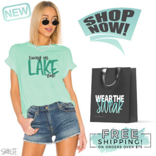 Living on Lake Time T-Shirt